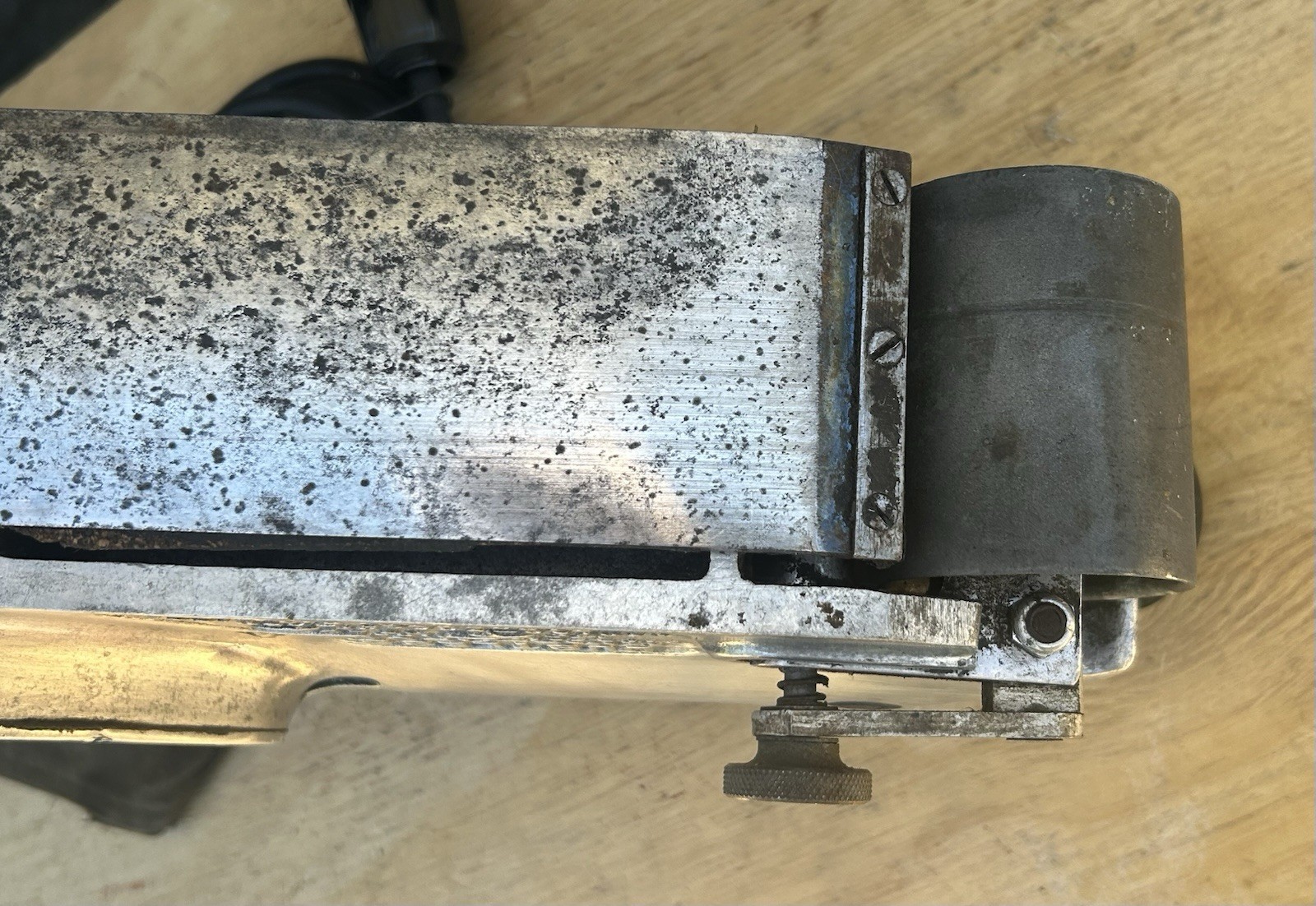 Vintage Porter Cable Dustless Take-About Belt Sander Type BB10 w/ Original Bag