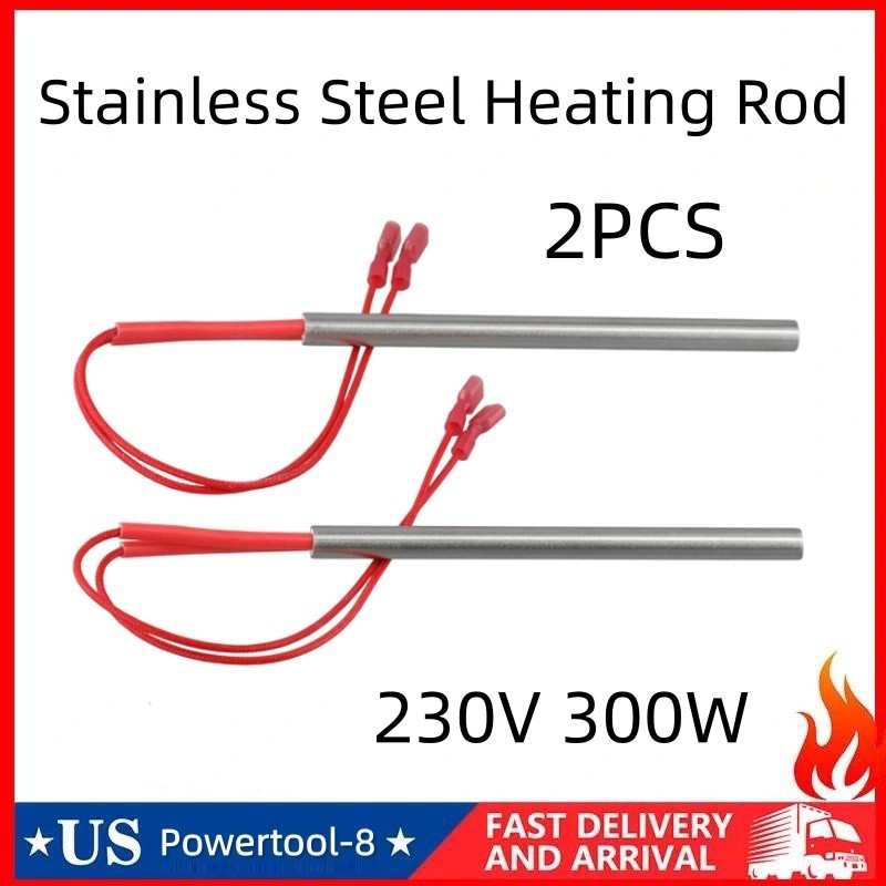 2 PACKS 1.5m ?3/8inch Replacement for Hot Rod Ignitor For Pellet Grills �C 300W