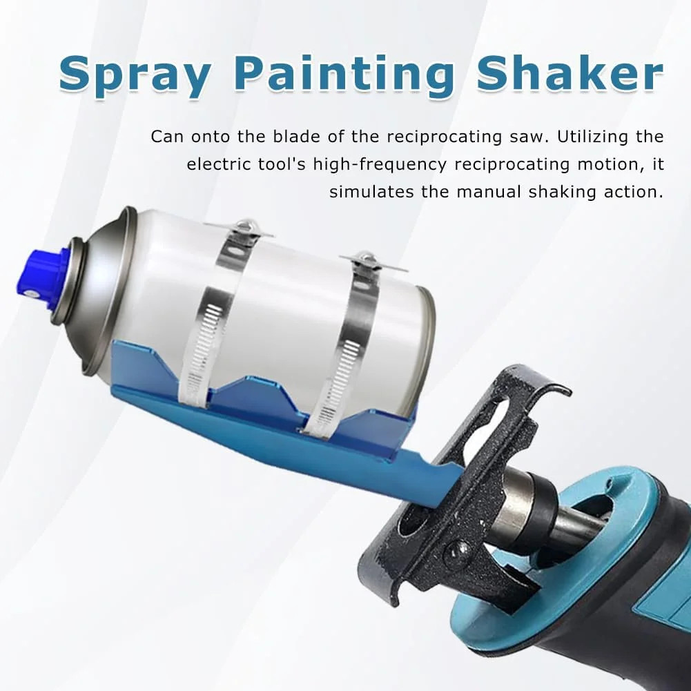 Paint Can Shaker for Reciprocating Saw, 304 Stainless Steel, Fast Mixing