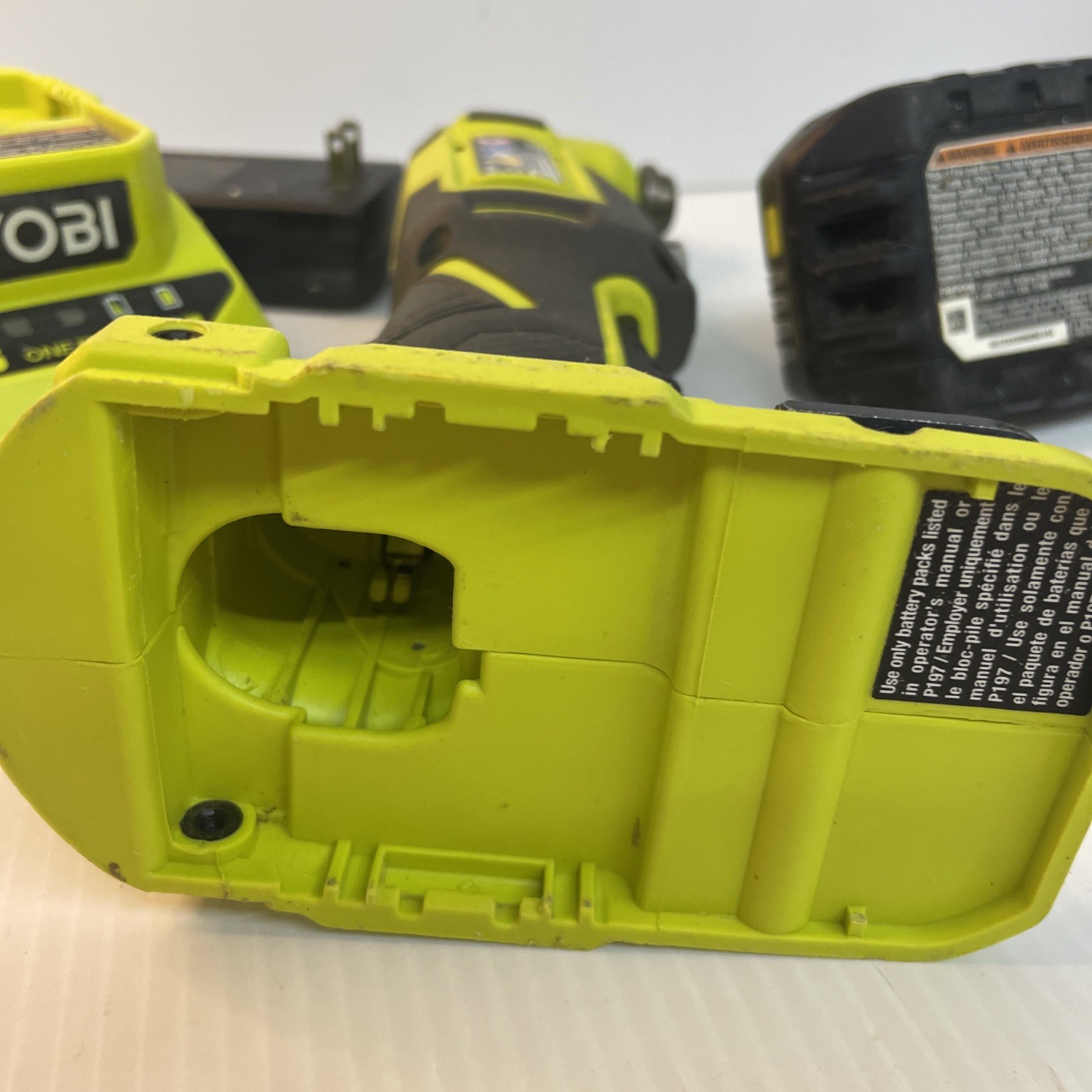 Ryobi ONE+ 18V Cordless Oscillating Multi-Tool Kit with 2.0Ah Battery -Pre Owned