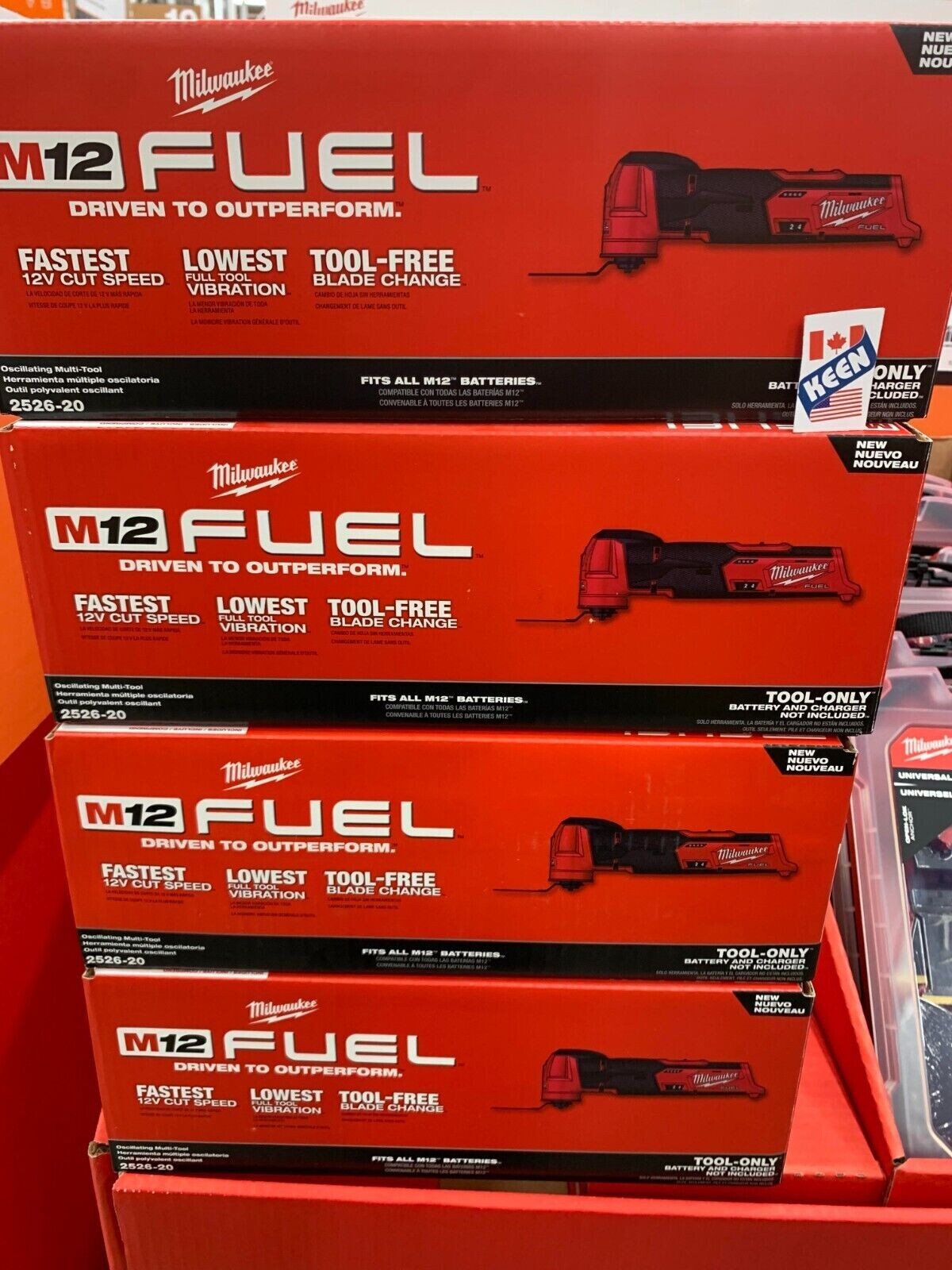 Milwaukee CANADA 12V Li-Ion Cordless Oscillating Multi-Tool (Tool-Only)