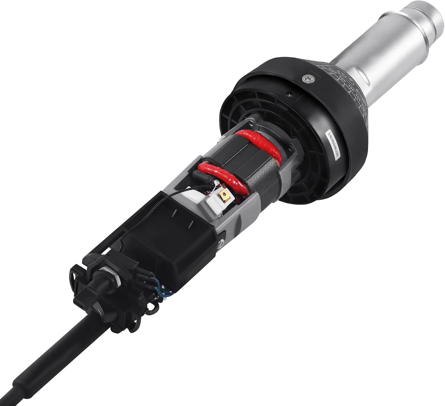 1600W 110V Hot Air Welder Heating Gun, Handheld Hot Air Torch Plastic Welding Gu