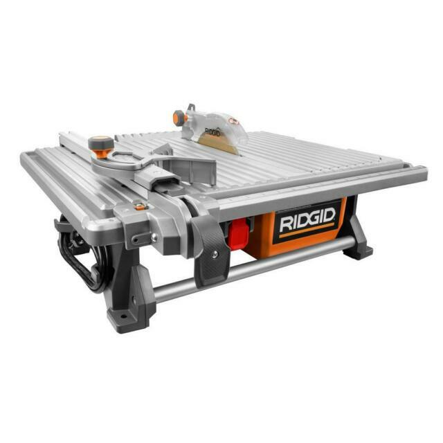 RIDGID R4021 6.5 Amp Corded 7 in. Table Top Wet Tile Saw. FreeShipL48