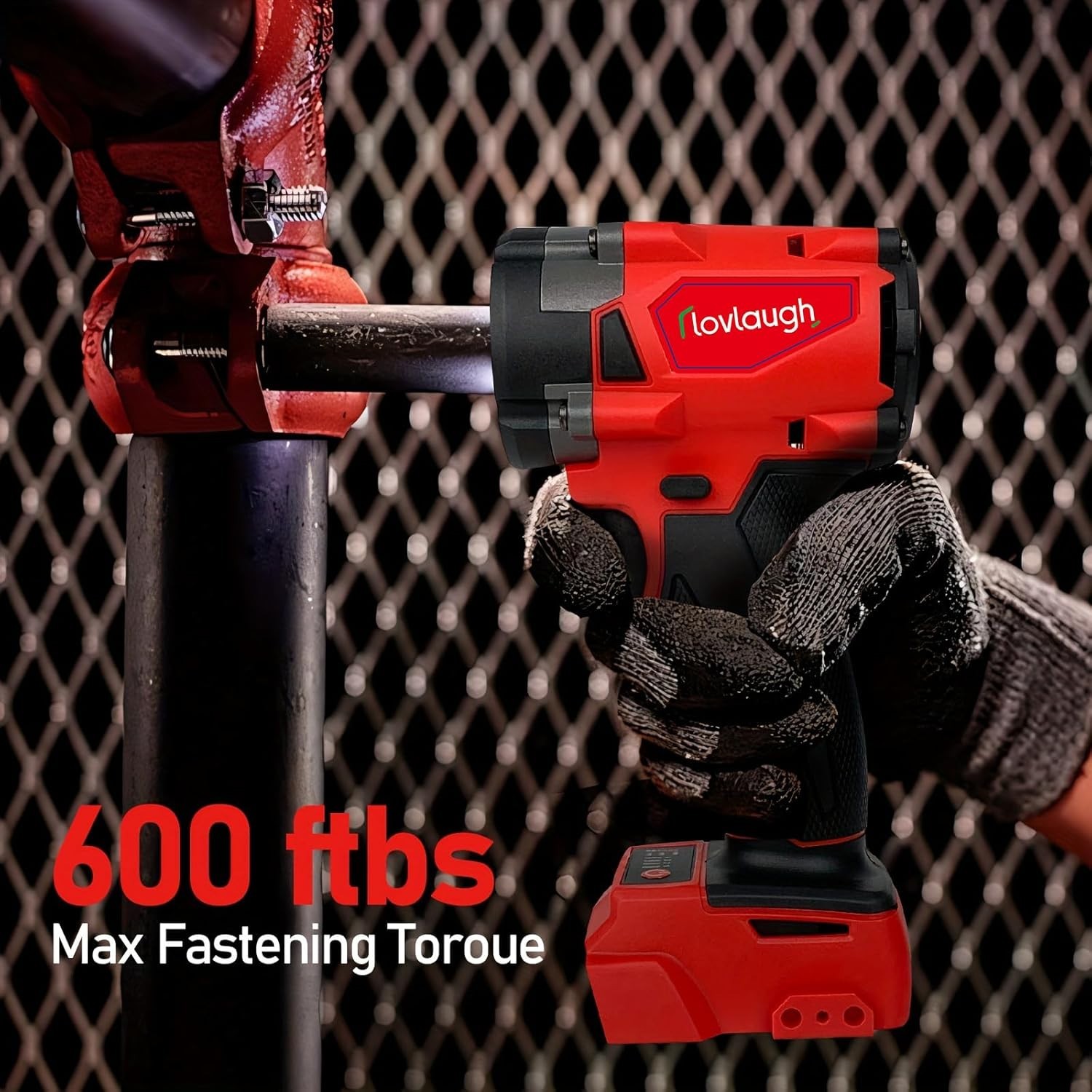 Professional-Grade 1/2 Inch Impact Wrench – 250 ft-lbs Torque & Friction Ring