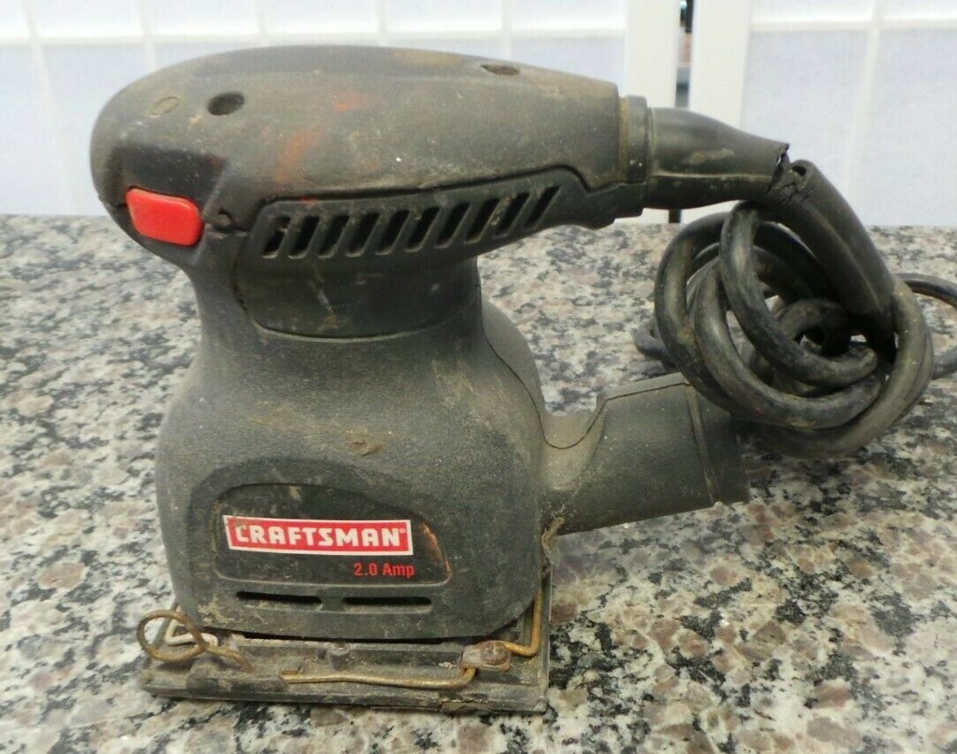 Craftsman 2.0A 120V 1/4 Sheet Sander Model 315.111770 (B60817-4 R LOC. FF-3)