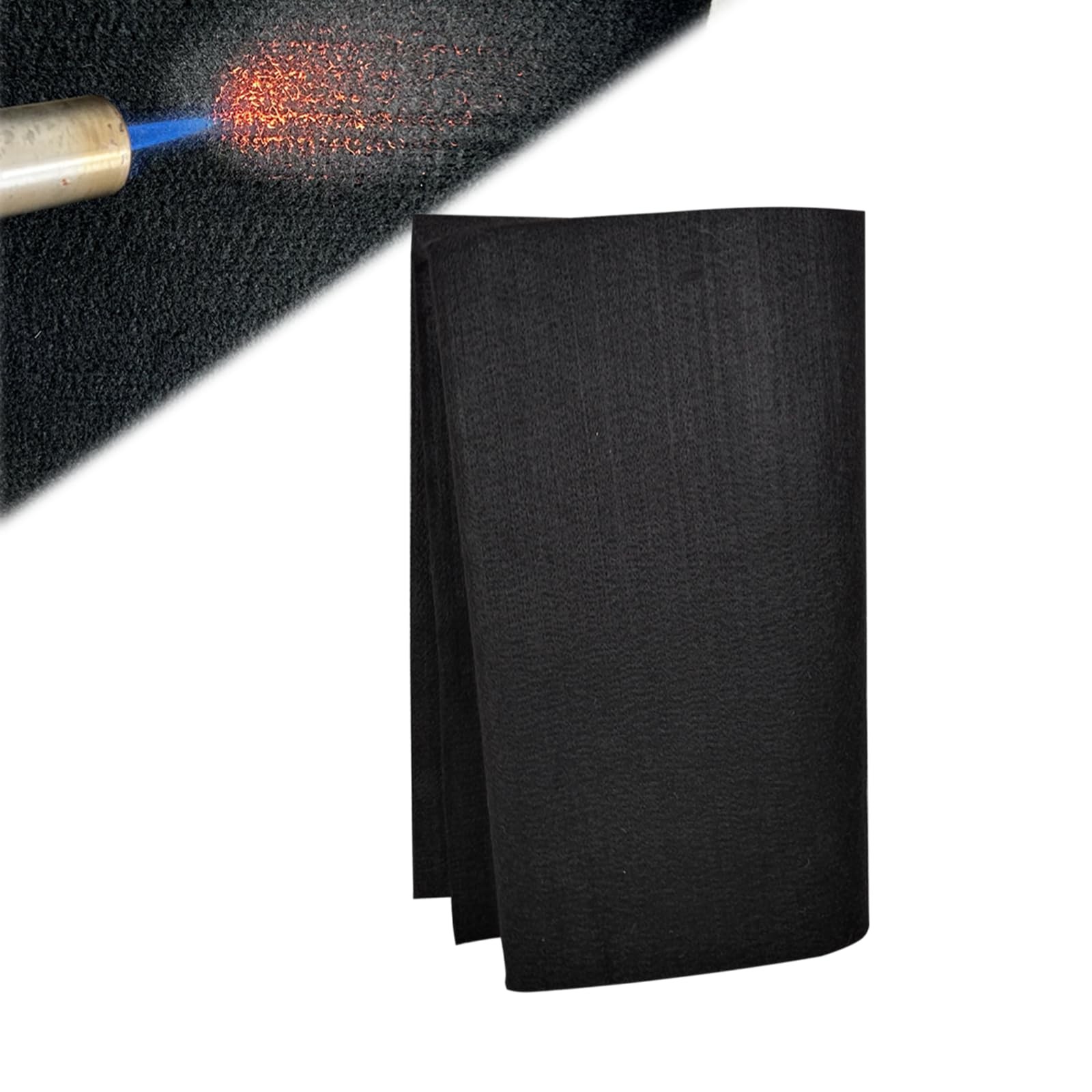 Fireproof Welding Blanket 12×30 Inch – Carbon Felt Heat Shield Blanket, 1800°…