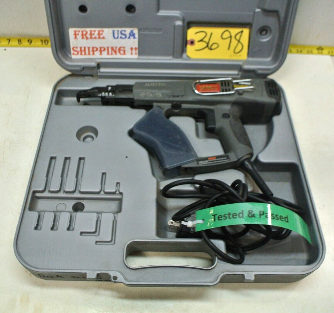 SENCO DuraSpin DS200-AC SCREW DRIVER 120 VAC 60 HZ Tool