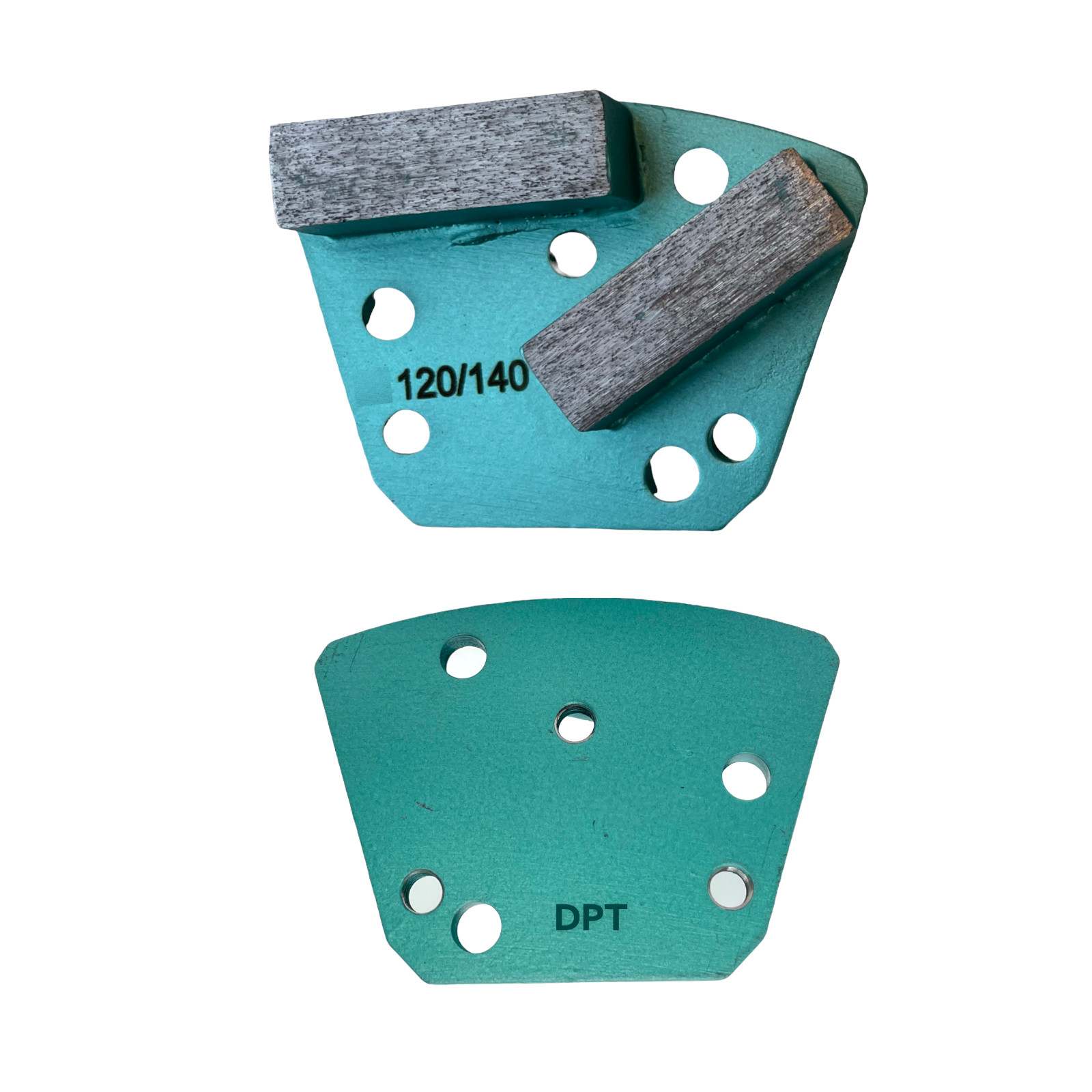 6 Pack Bolt-on Grinder Discs for Diamatic Sase CPS Concrete Grinder Hard Bond
