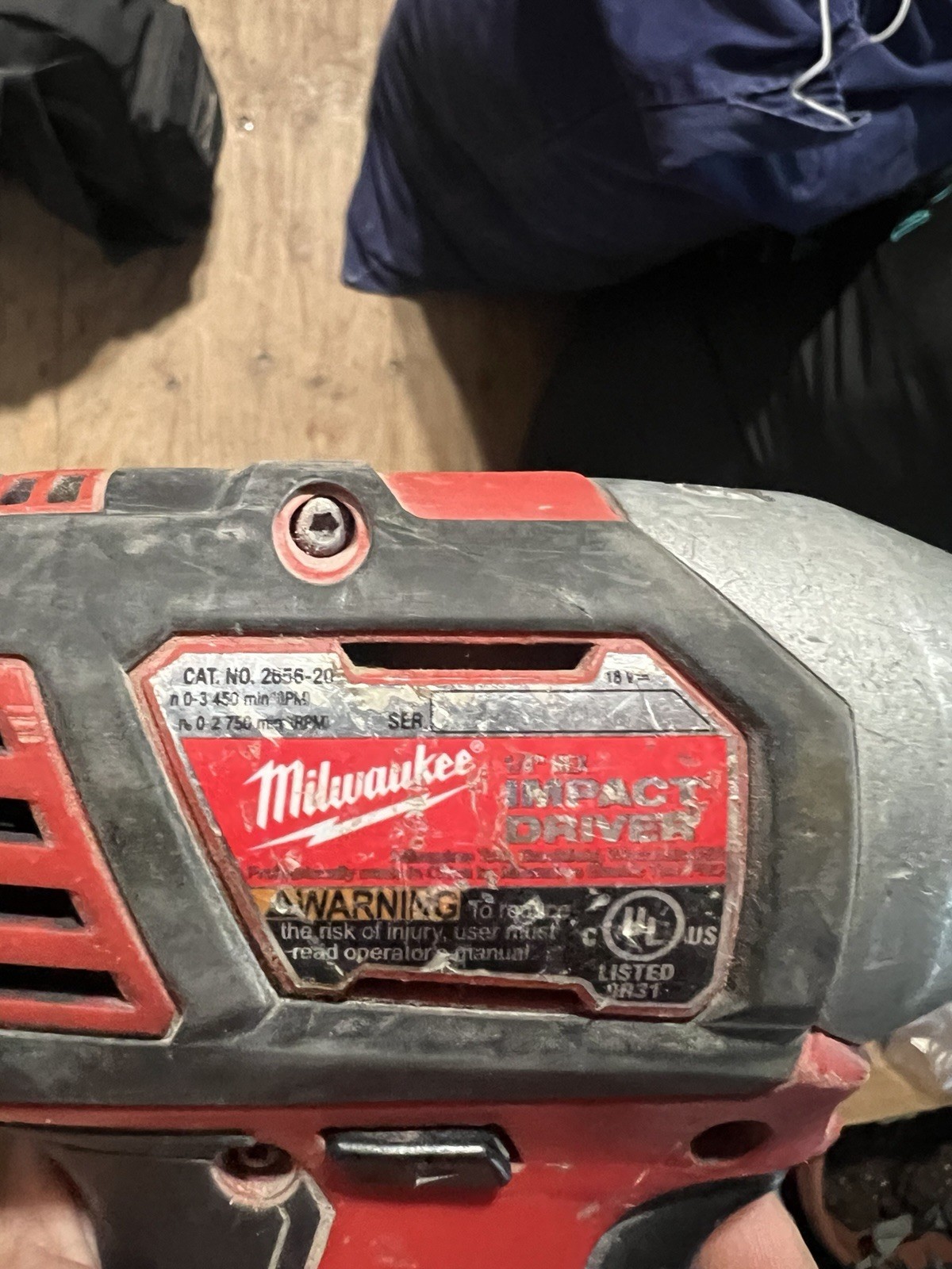 Milwaukee M18 2656-20 1/4 in Impact Driver Tool Only. Read description