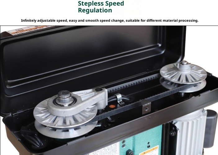 12-inch Stepless Speed Control Bench Drill with Digital Display for Woodworking