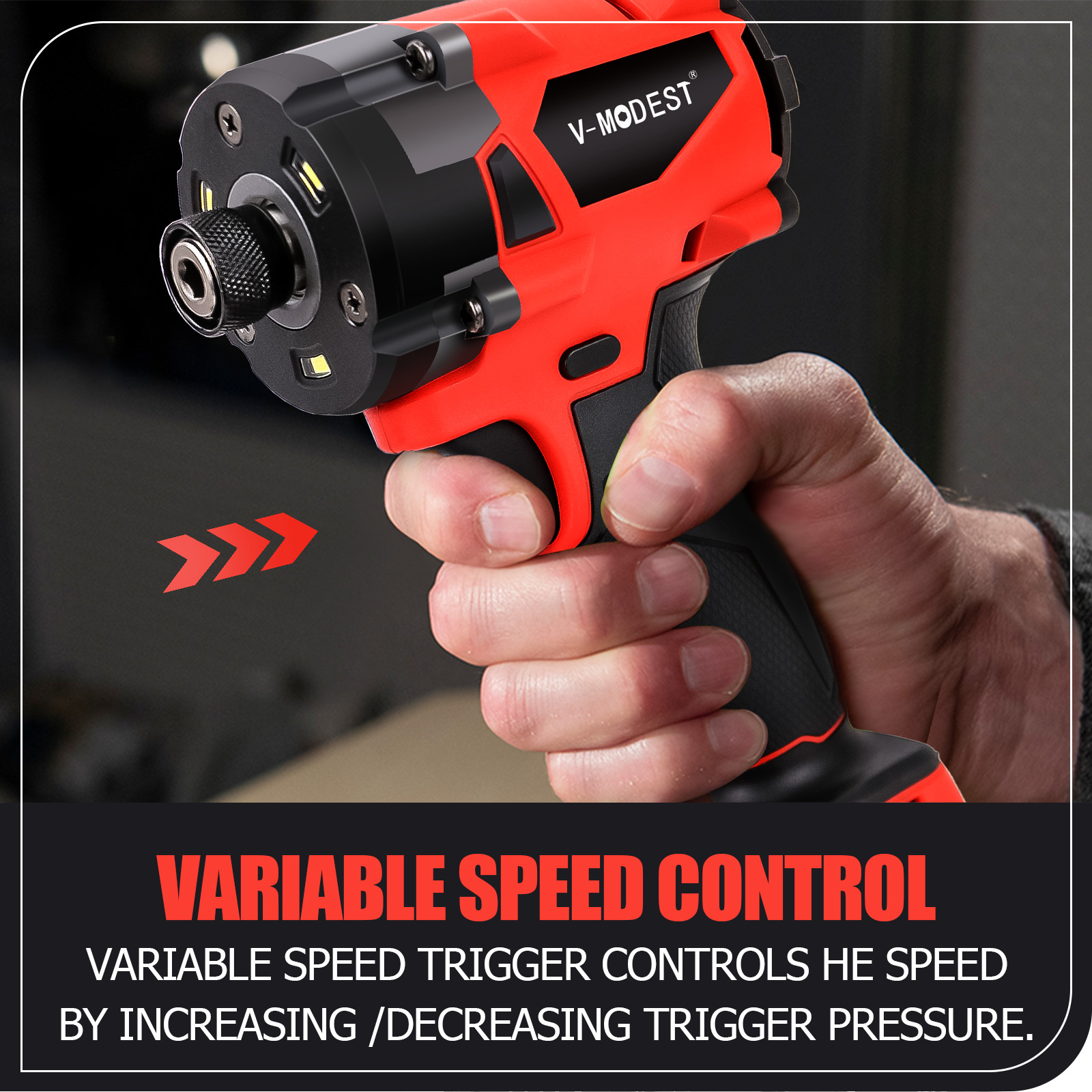 Compatible Milwaukee M18 Lithium-Ion Cordless 1/4&Prime; Hex Impact Driver Brushless