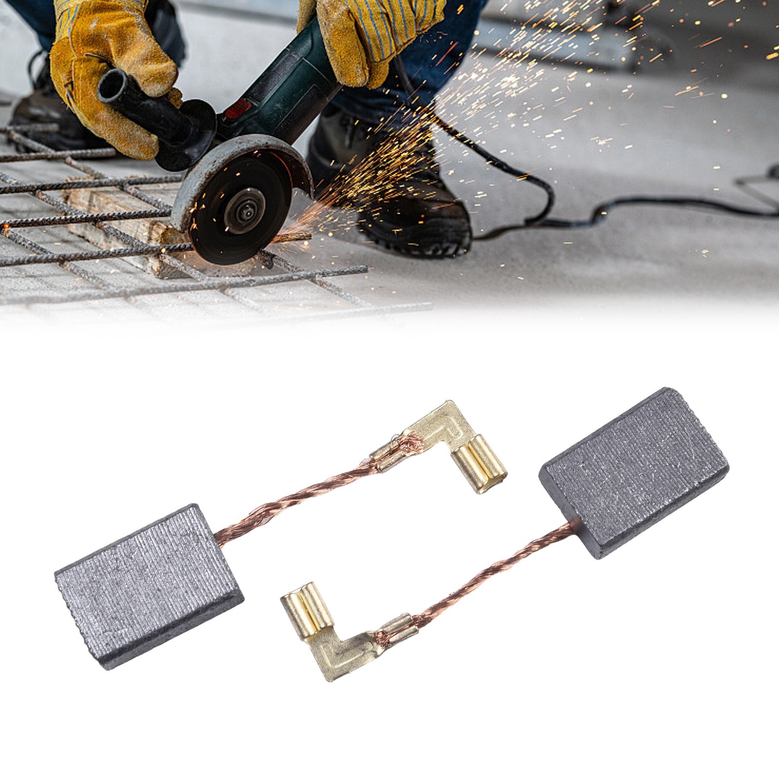 6pcs CB-325 Carbon Brushes For 9553-9554NB 9557NB 9558PB HR2810 Angle Grinder
