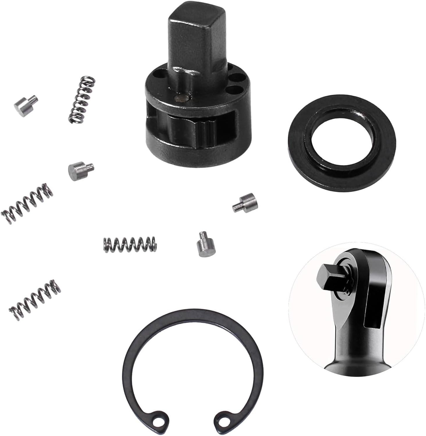 42-06-1030 M12 3/8&Prime; Ratchet Head Anvil Service Kit Fits for Milwaukee Ratchet…