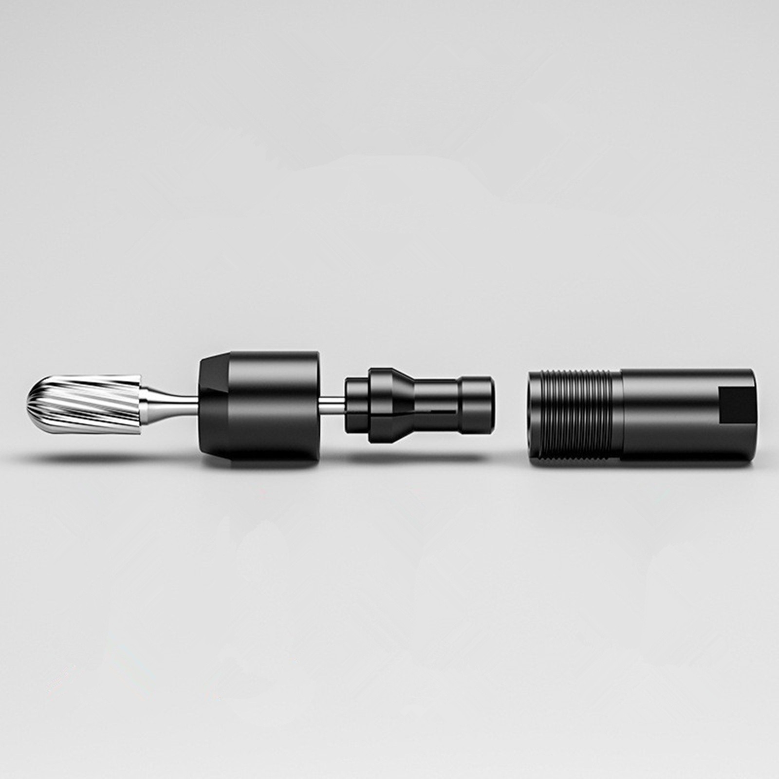 Conversion Adapter for Turning 100-Tyle Angle Grinder into Straight Grinder