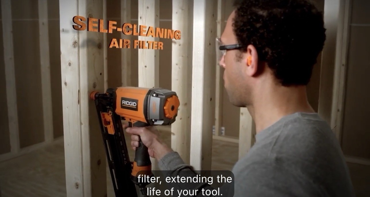 Pneumatic 23-Gauge 1-3/8 in. Headless Pin Nailer with Dry-Fire Lockout
