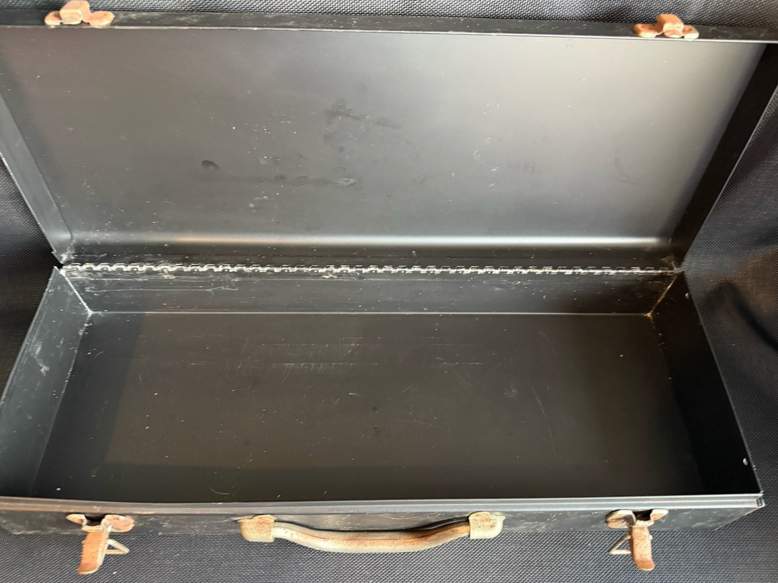 Ryobi Steel Case Orig. Intended For Ryobi Reciprocating Saw RJ-100. Case Only.