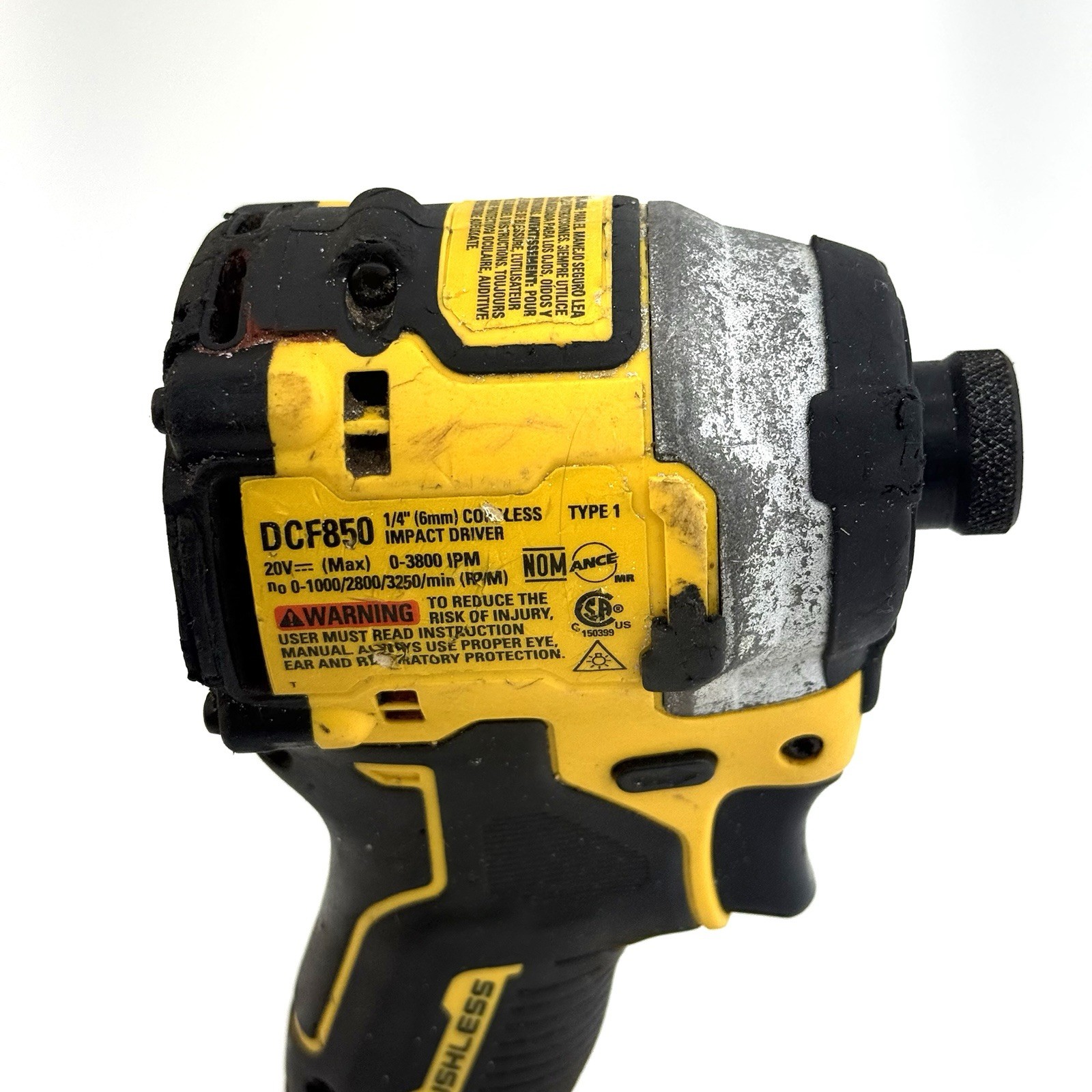 DEWALT DCF850 ATOMIC 20V MAX Brushless 1/4” Impact Driver w/ NEW 5Ah Battery