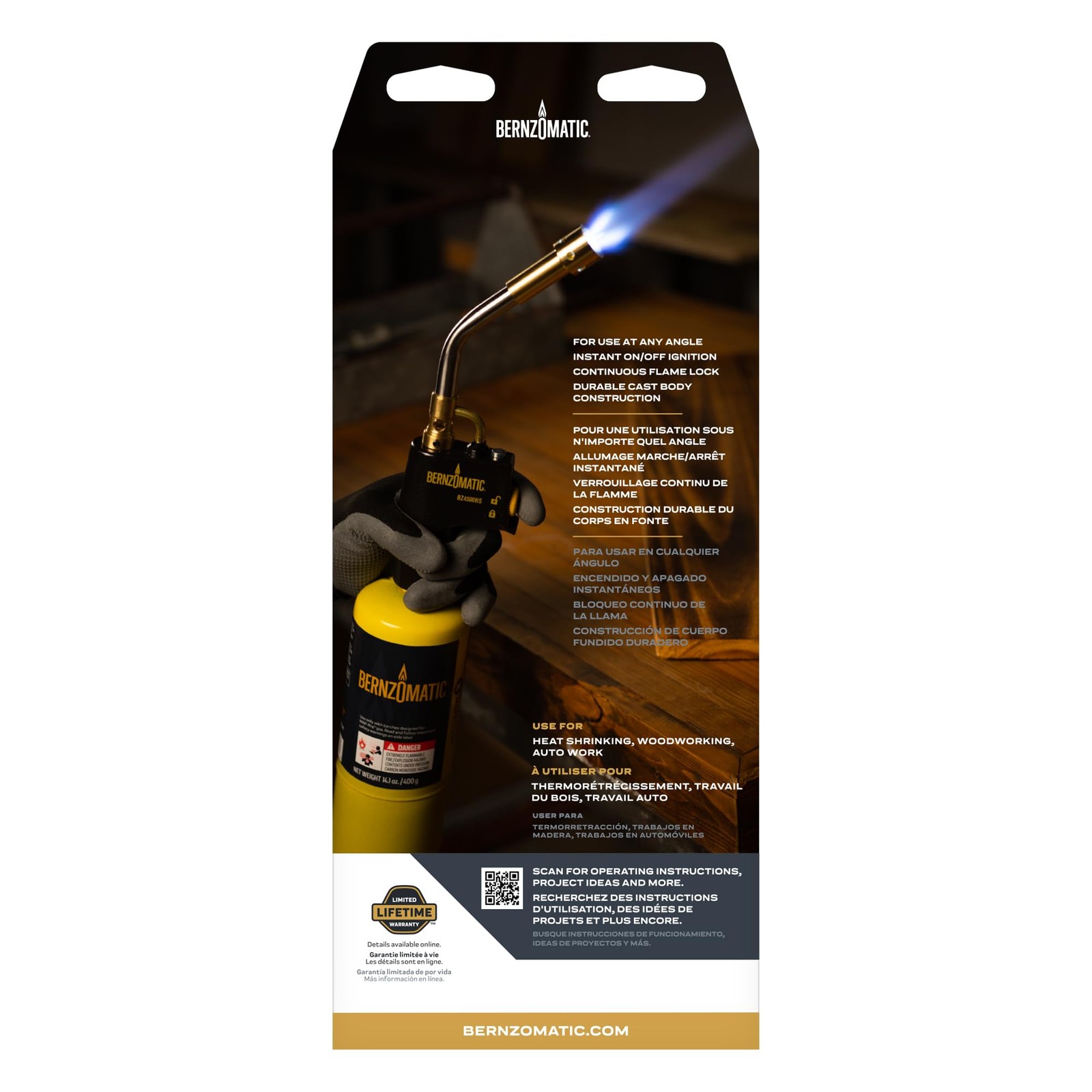 ® DuraCast® Wide Surface Torch – Durable Cast Body Aluminum Construction for …