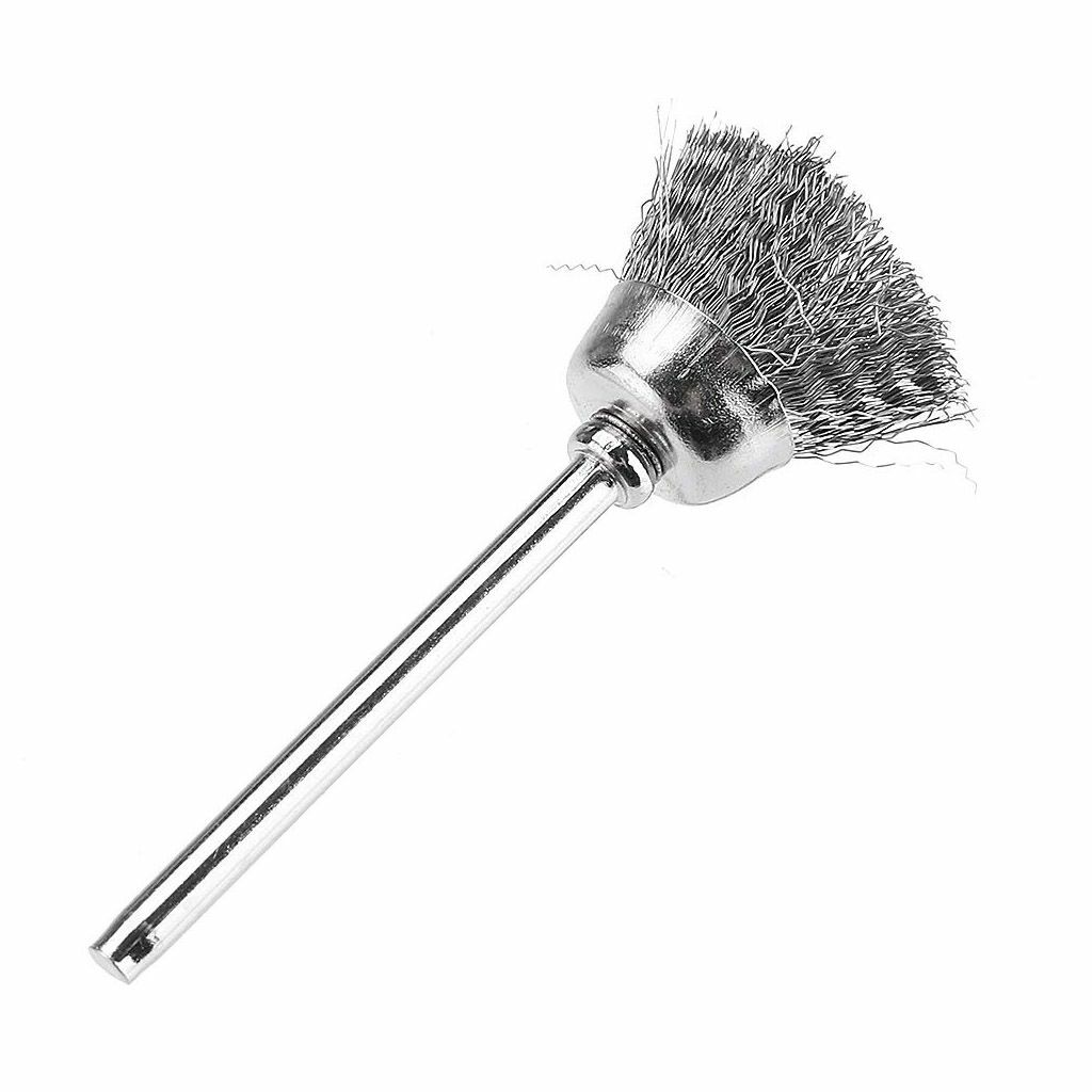 50X Stainless Steel Wire Brush Set For Dremel Rotary Tool die grinder flat wheel