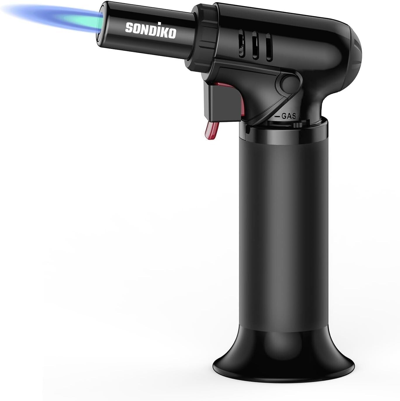 Soplete Butano Recargable S907 Indicador Llama Ajustable Soldadura Arte Sin Gas