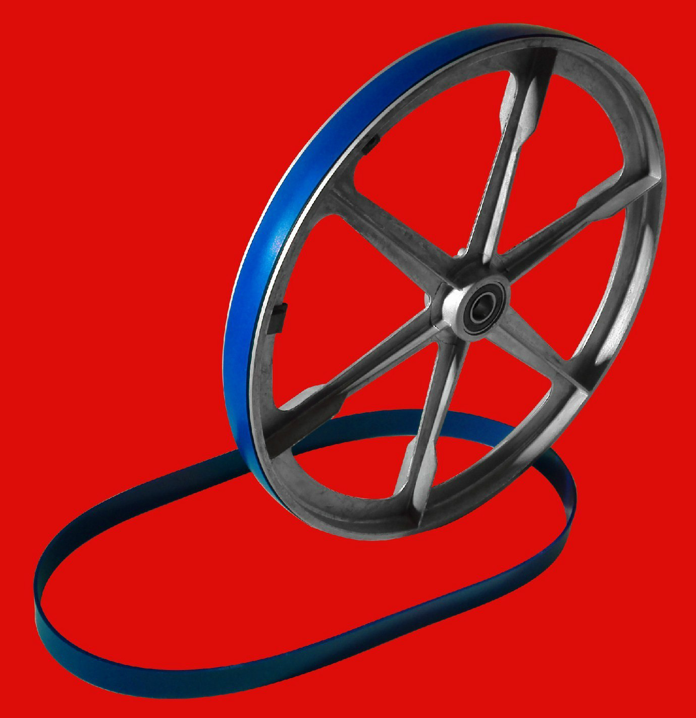 19&Prime; X 40MM BLUE MAX ULTRA DUTY URETHANE BAND SAW TYRES / TIRES .125 THICK