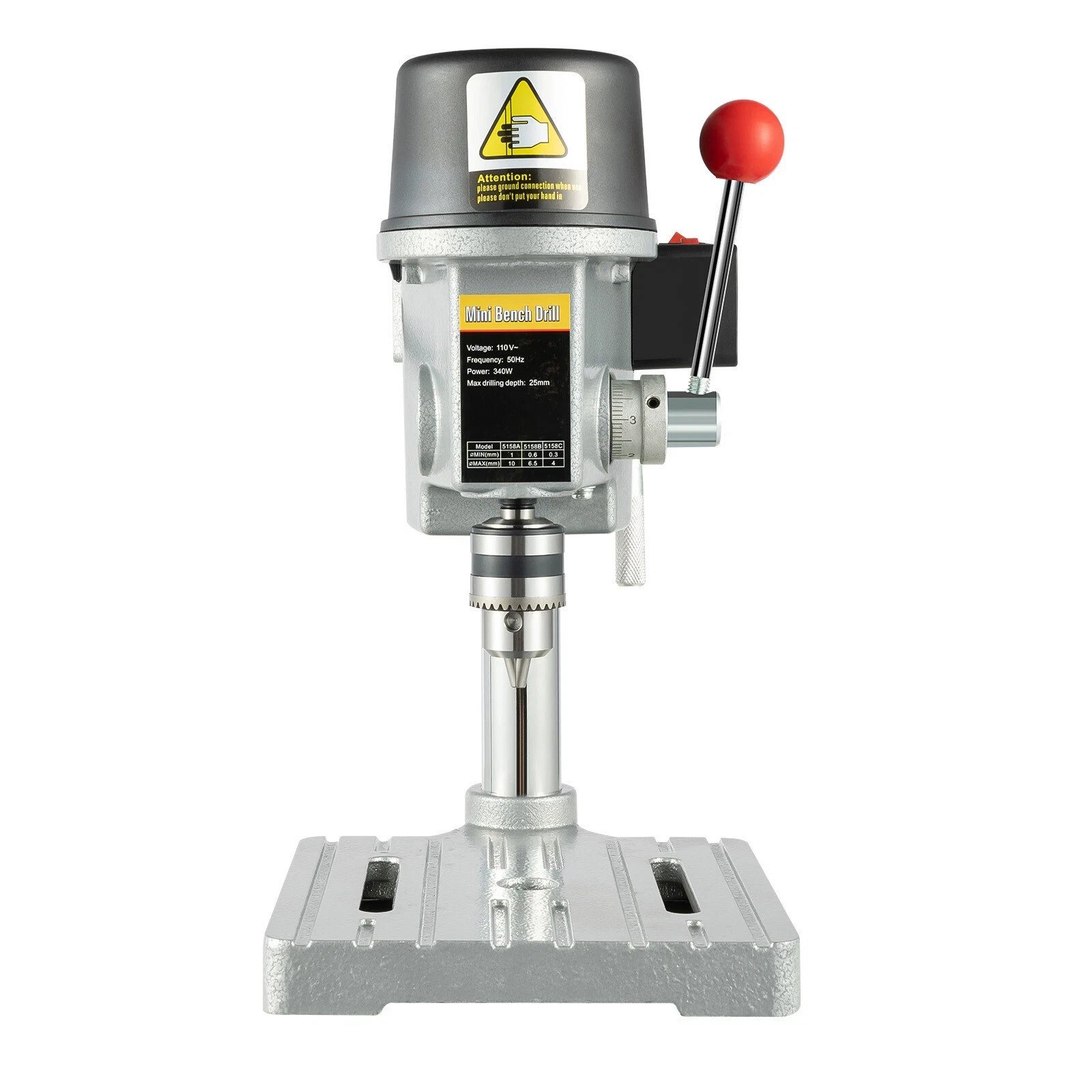Portable Drill Press Electric Mini Drill Press Bench Small Benchtop Drill Press
