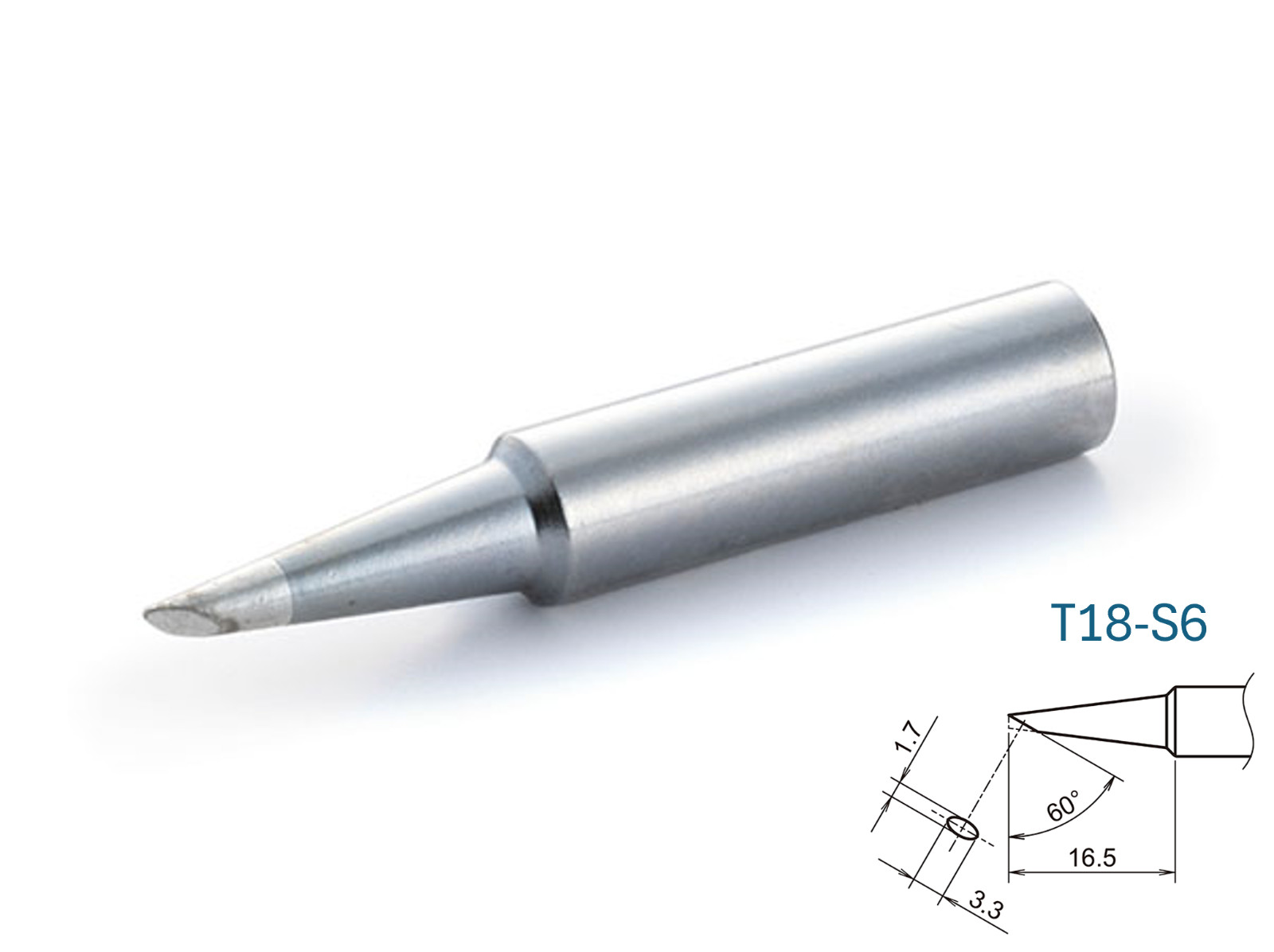 Hakko T18 Series C-Type Soldering Tip for FX-600/FX-8801, Choose from 15 pattern