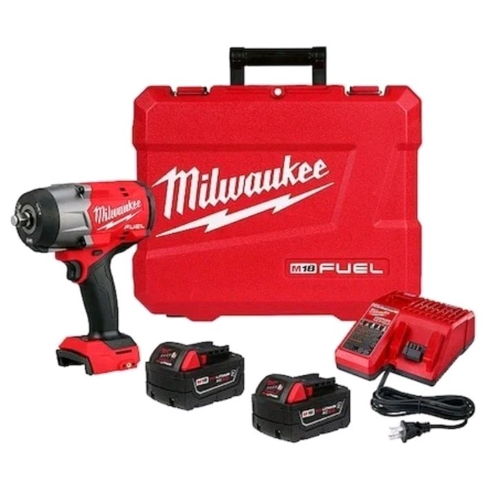 Milwaukee 2855-22R M18 1/2 Compact Impact Wrench Kit