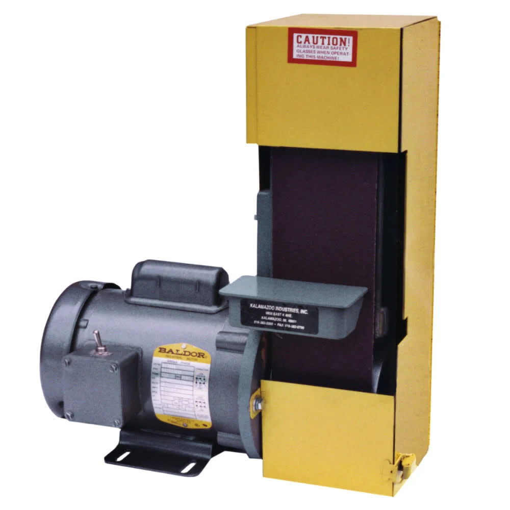Kalamazoo 4 X 36 Inch 115V 1 Hp 1Ph 3450 Rpm Benchtop Belt Sander With Guard