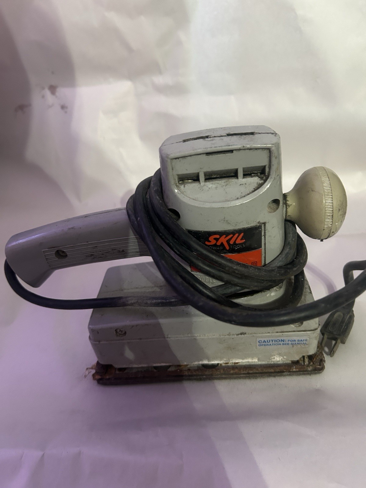Skil 7372 Dual Action Sander 2.5 Amps 120 Volt Made In USA
