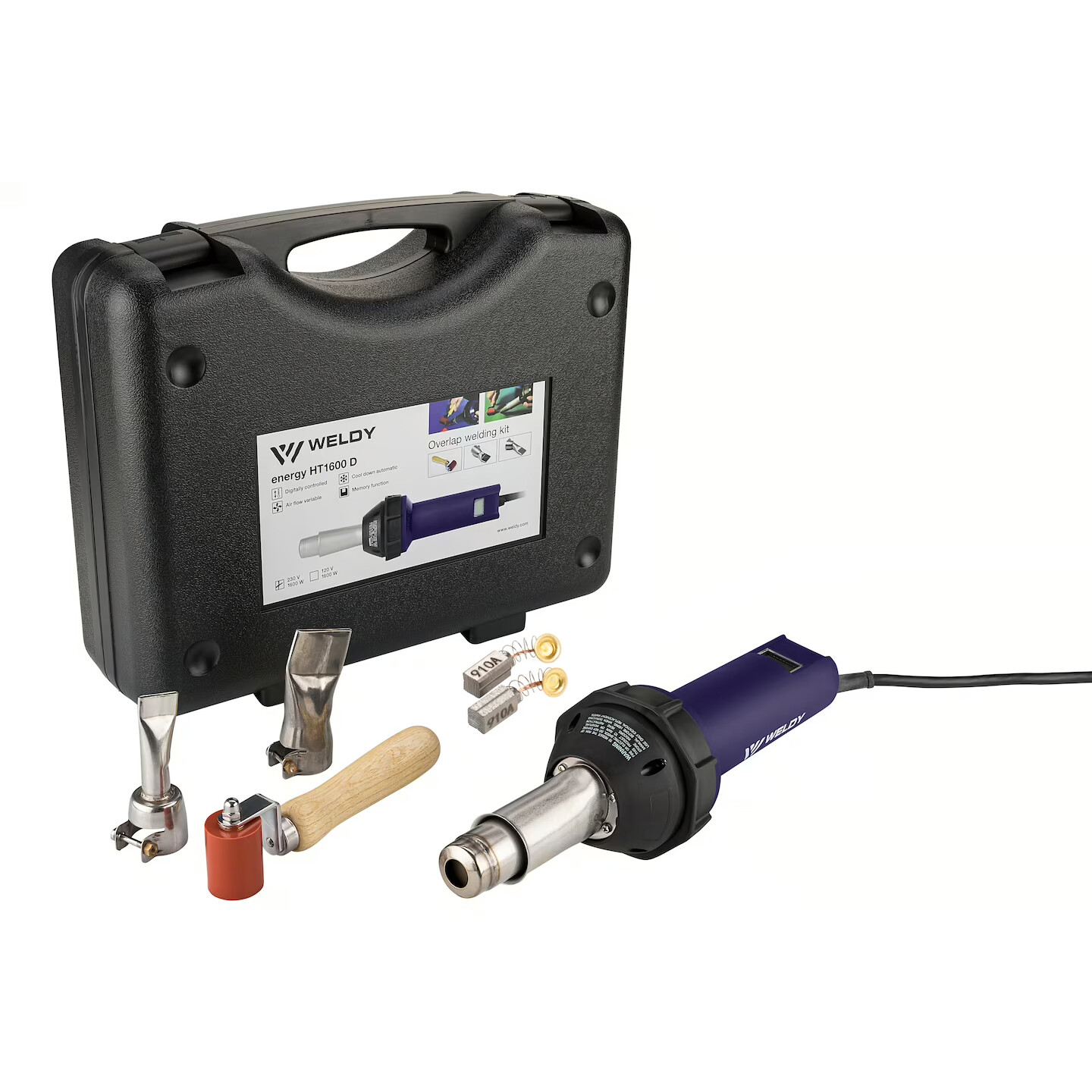 US Weldy 120V 1600W Digital Heat Gun for Overlap Welding Thermoplastic Membranes
