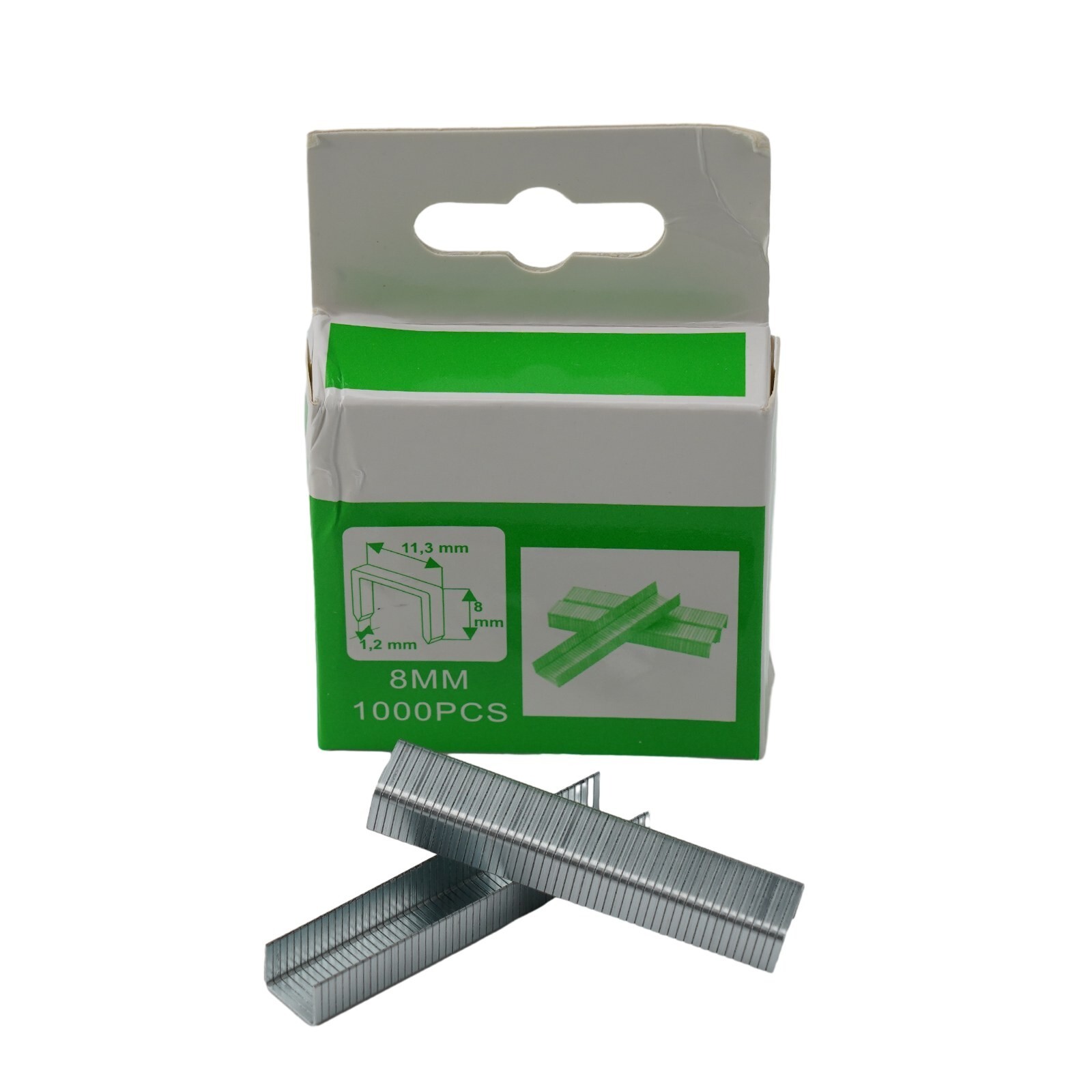 High Quality Staples Nails Tools 1000Pcs Packaging Silver Stapler Steel