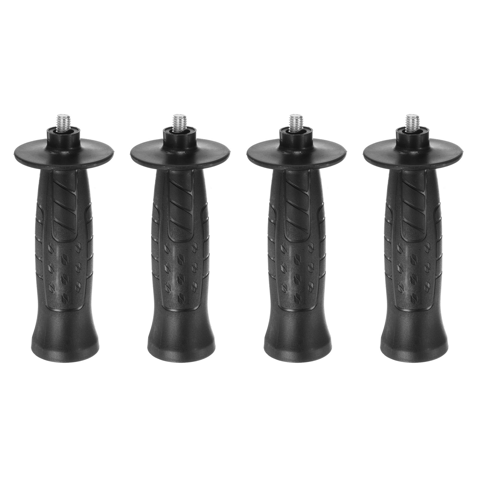 4 Set Angle Grinder Side Handle 8mm Thread 135mm Plastic Non-Slip
