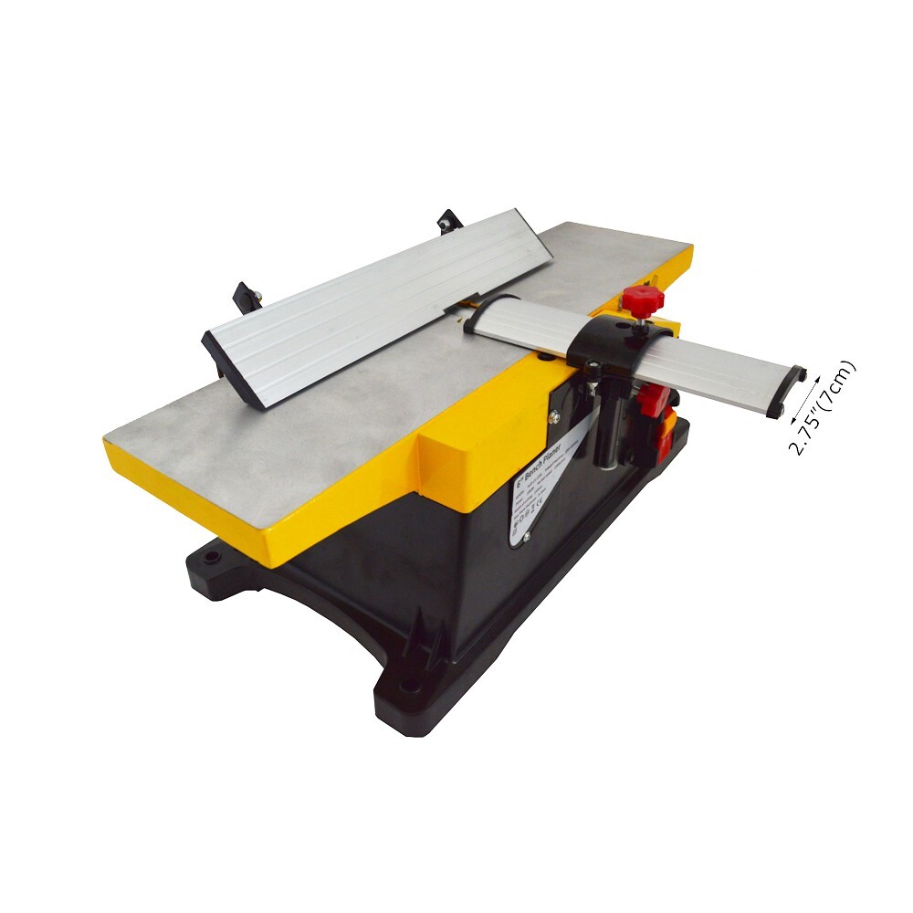 220V 2.5HP 6&Prime; Electric Table Planer Woodworking Bench Planer 12000r/min 0-0.12&Prime;