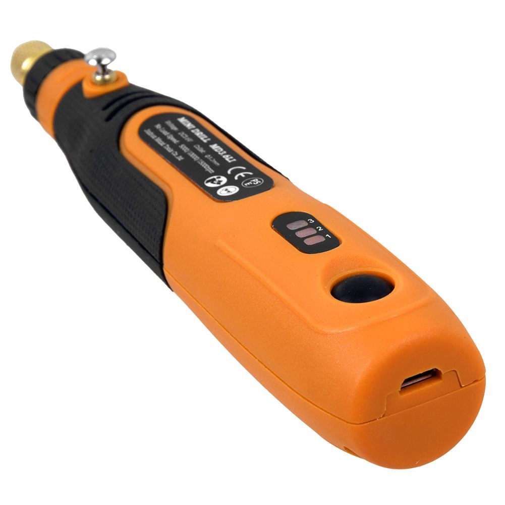 Electric Cordless Grinder Rotary Tool Drill Kit Variable Speed w/ 46 Accessories