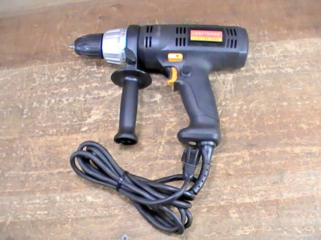 CRAFTSMAN #315.279940 5.5A 0-400 LOW 0-1400 HIGH VSR 3/8&Prime; DRILL/DRIVER PRE-OWNED
