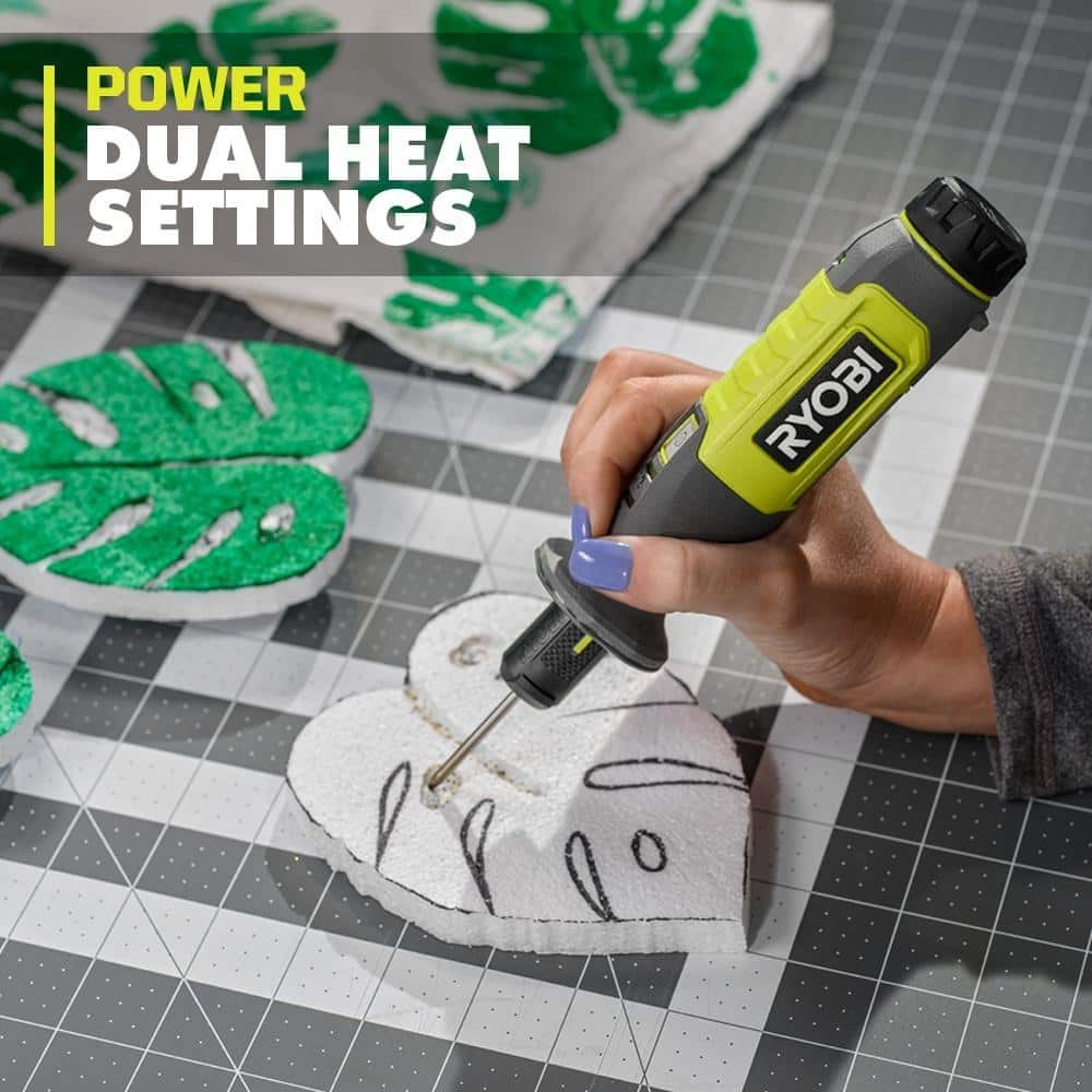 Hot Wire Foam Cutter Ryobi FVH64K USB Lithium Cutter Kit