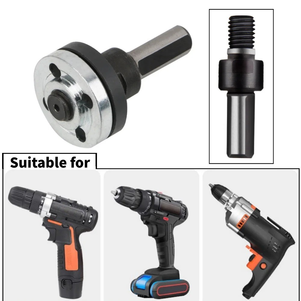 NEW 10mm Drill to Angle Grinder Adapter Rod for Cutting Disc Polishing Wheel