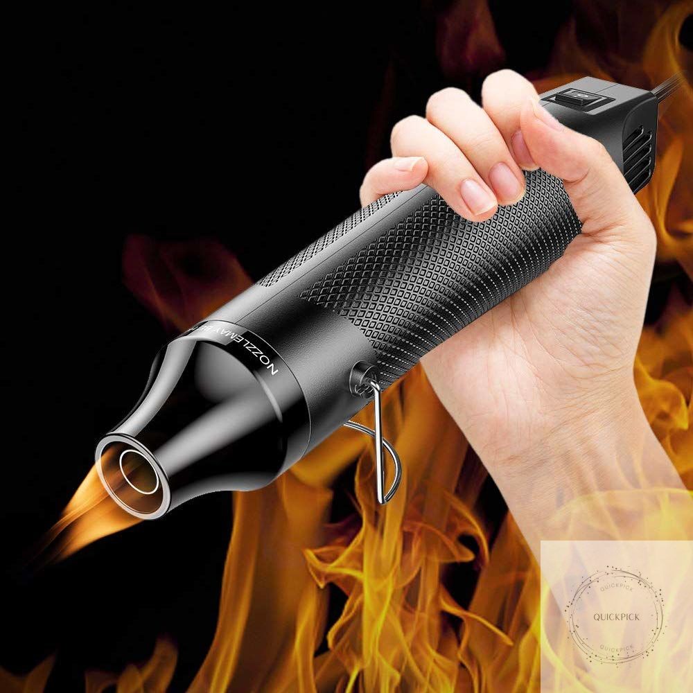 Heat Gun, Uptdae Version 110V 300W Mini Handheld Hot Air Gun with 6.6ft Cable