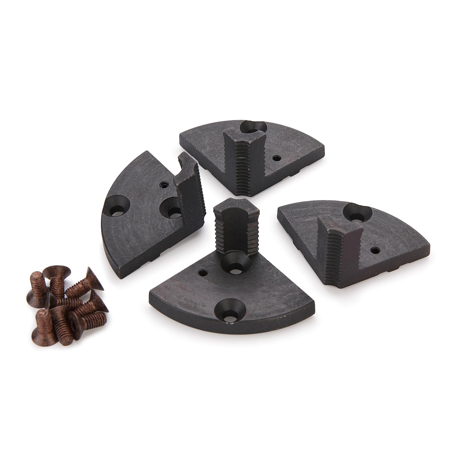 Oneway 1 Spigot Profiled Jaw Set for Stronghold Chuck – Black Oxide Finish