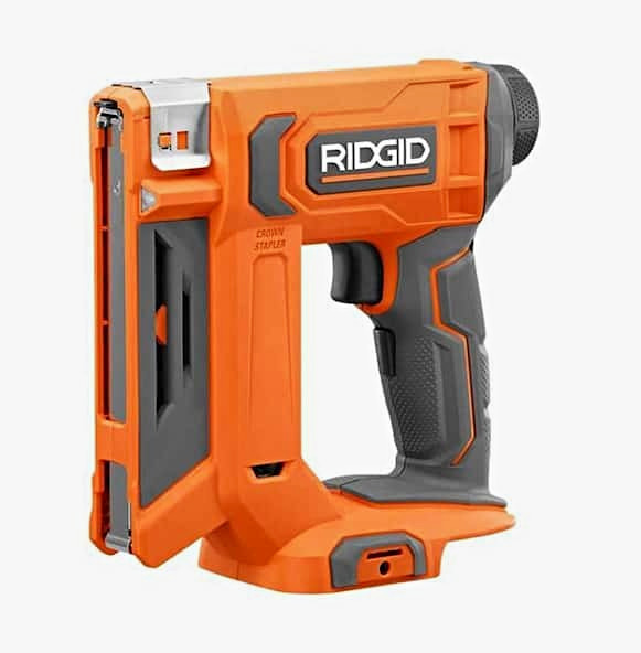RIDGID R09897B 18V 3/8 in Crown Stapler Battery Cordless Tool Only