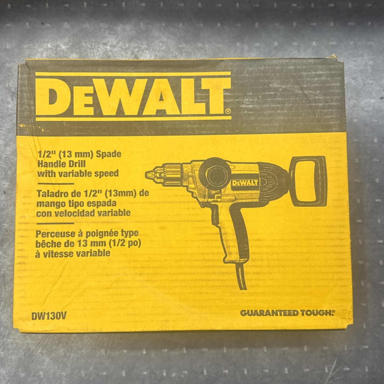 DEWALT DW130V 120V 1/2 inch Spade Handle Drill Driver