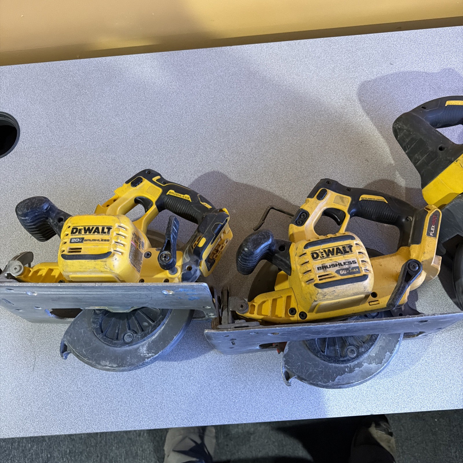 DeWalt Circular Saw Lot of 3, 7- 1/4&Prime; Saws – For parts or repair ONLY!