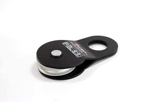 10 Ton Aluminum Wheel Snatch Block Pulley Blocks 22000 LBS Capacity Offroad