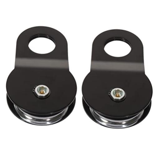 10ton 2,2000 LBS Winch Snatch Block, Towing Pulley System with Black
