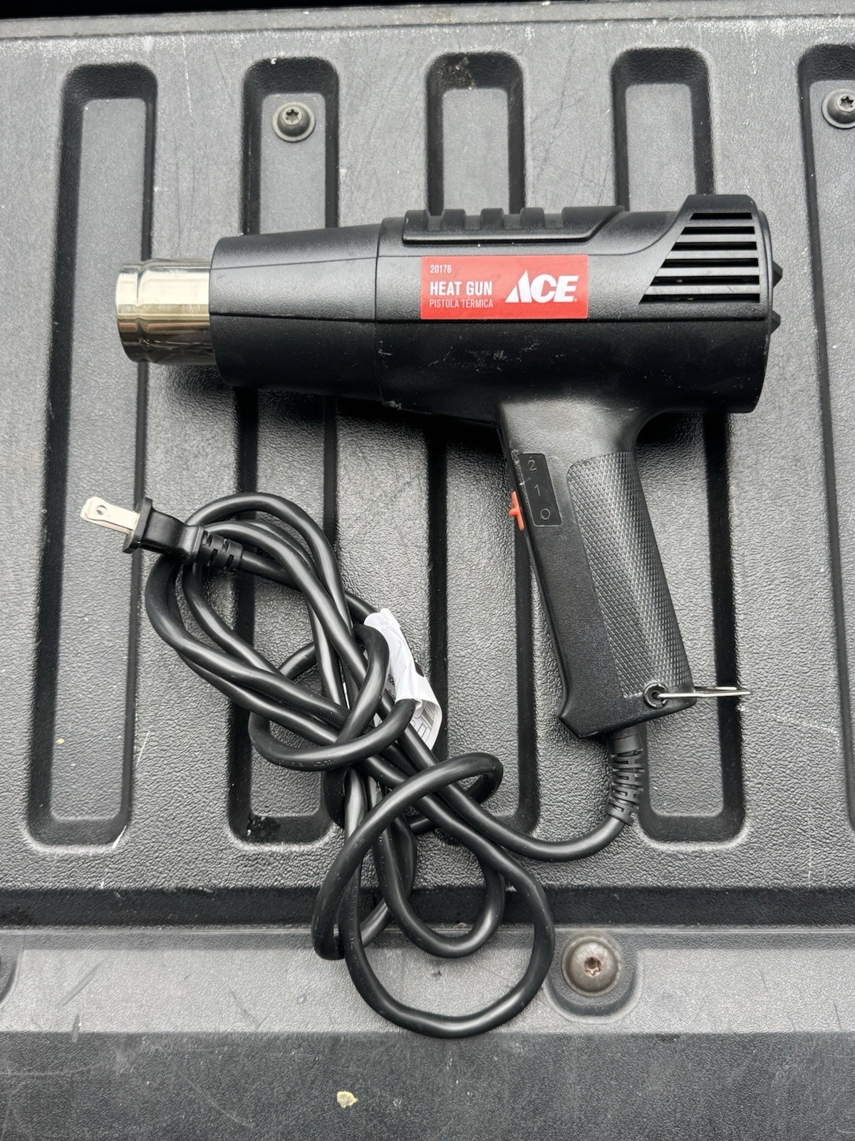 ACE 20176 Corded Electric Heat Gun 120V 750-1000°F Black 10x8x3in