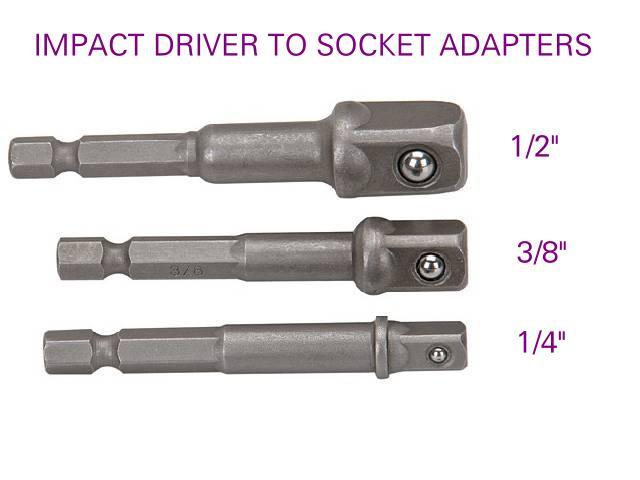 IMPACT DRIVER DRILL CHUCK, IMPACT GUN DRILL CHUCK — Free Shipping