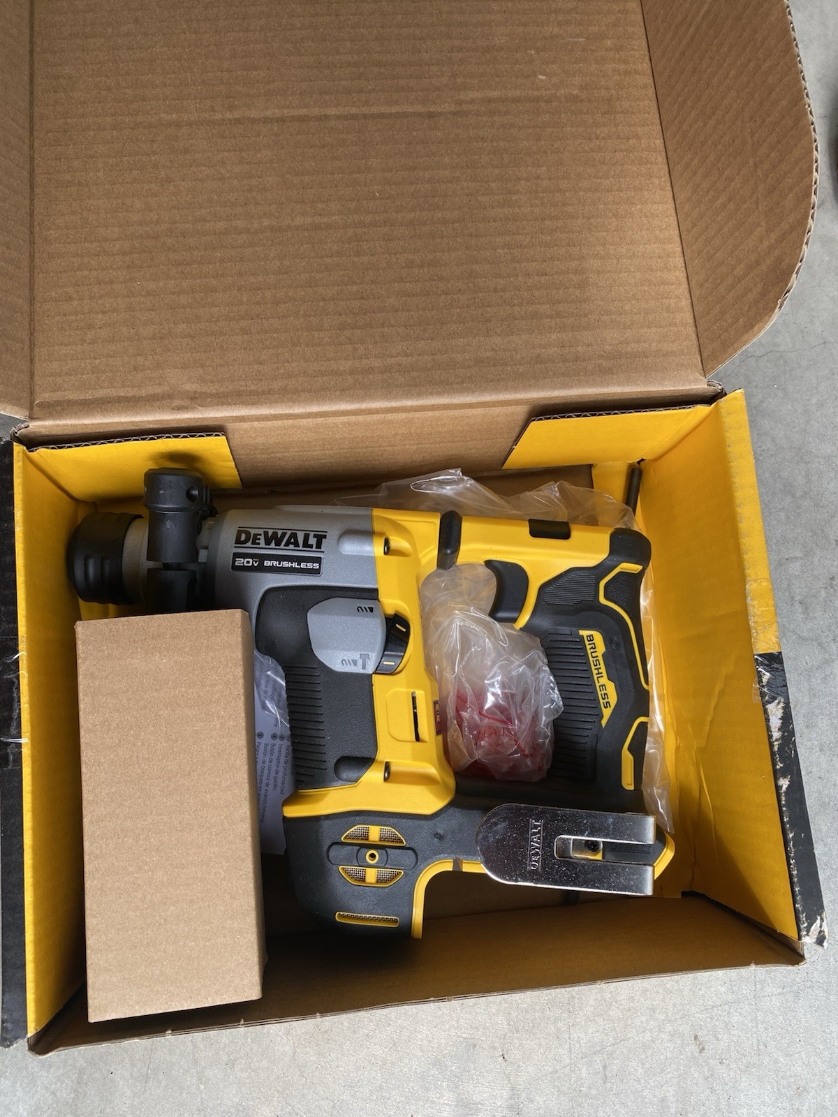 DEWALT DCH172B 20V Cordless Rotary Hammer Drill – Multicolor