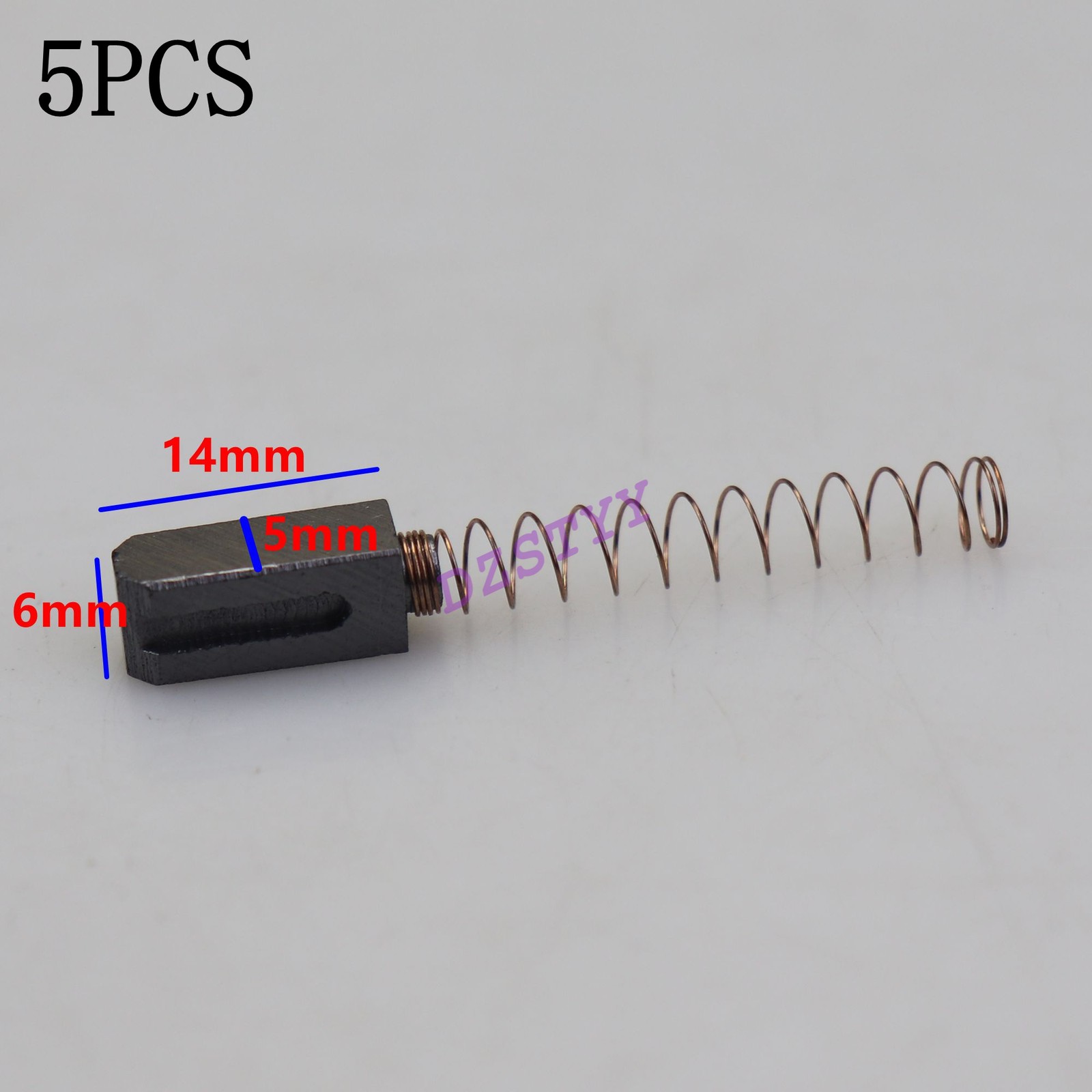 5Pcs For Leister Hot Air Blower Triac S A092 Carbon Motor Brushes Rods Suitable