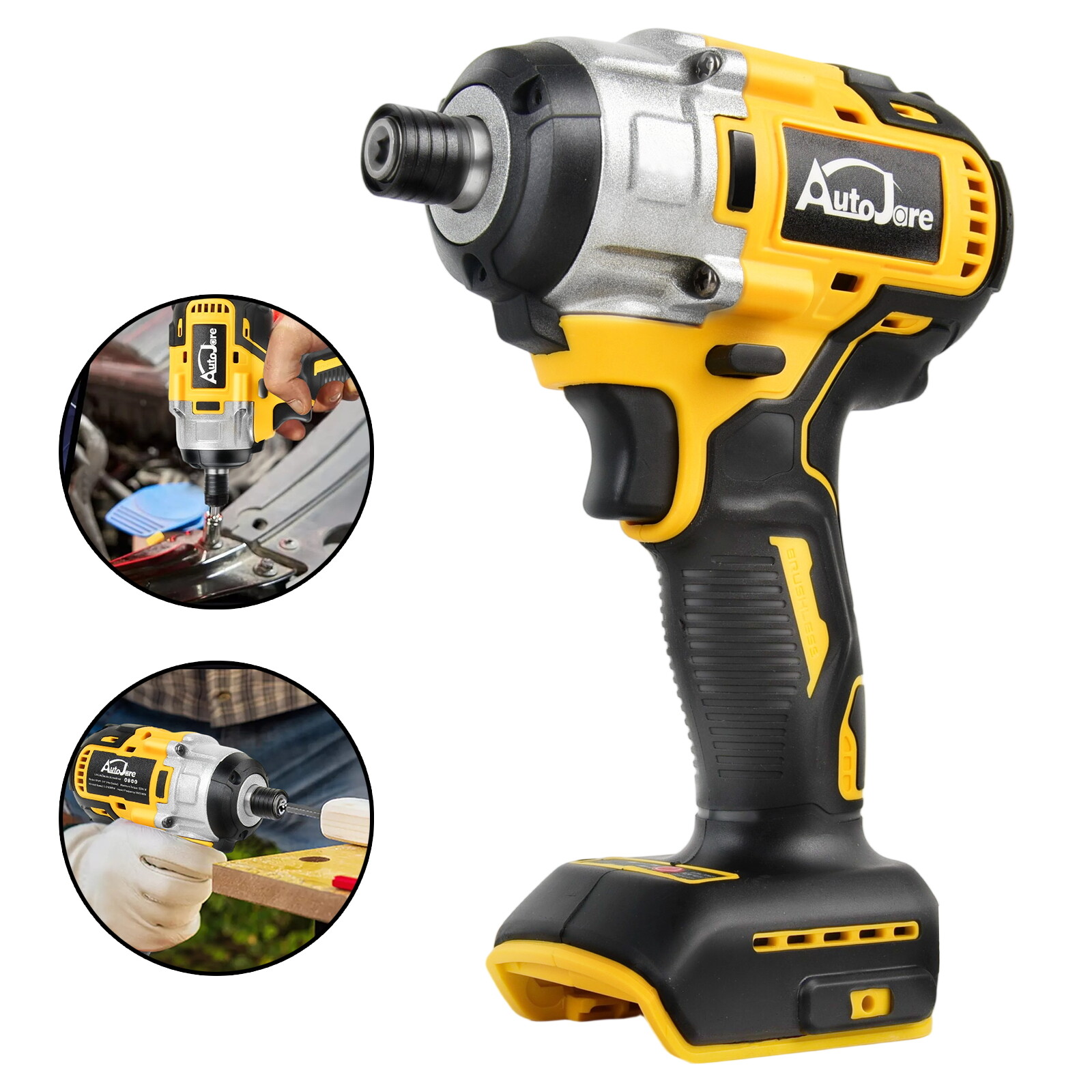 For DEWALT DCB205 20V MAX XR Cordless Drill Impact Driver 1/4&Prime; 2-Speed Tool Only
